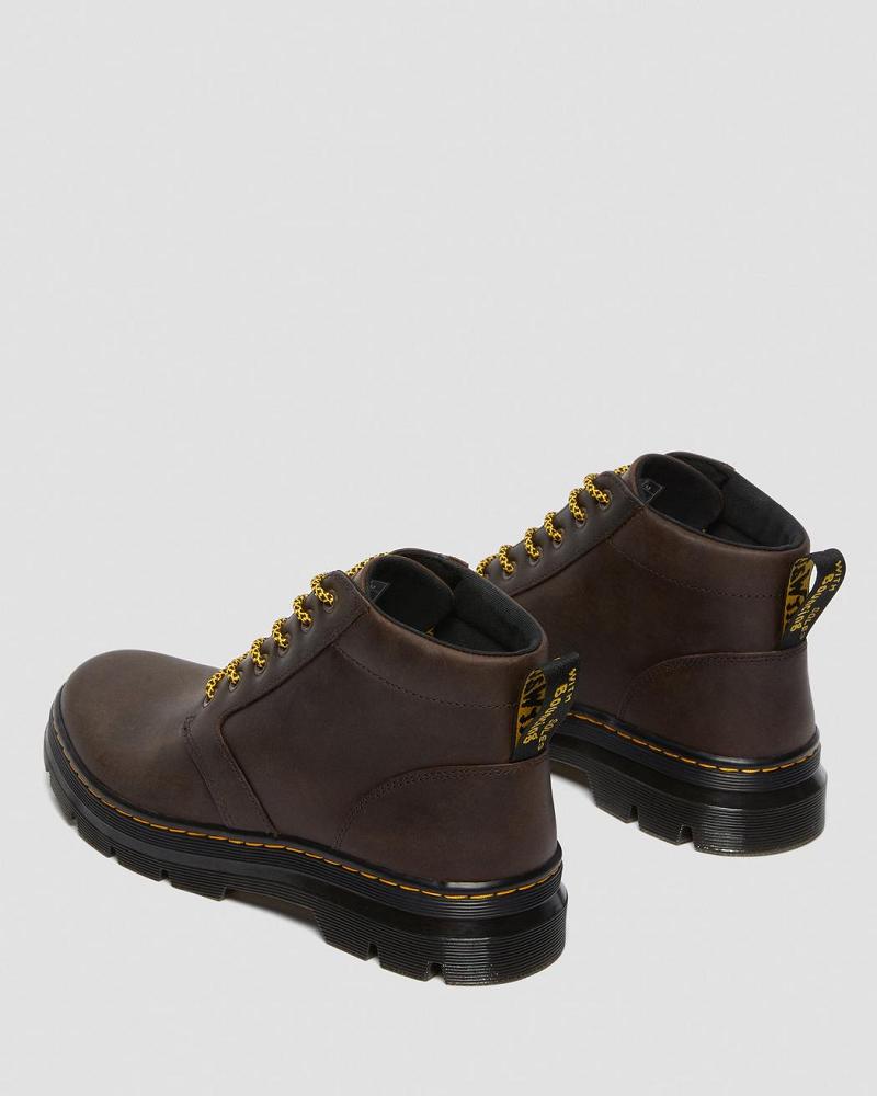 Dr Martens Bonny Leren Vrijetijdslaarzen Heren Bruin | NL 343ILH